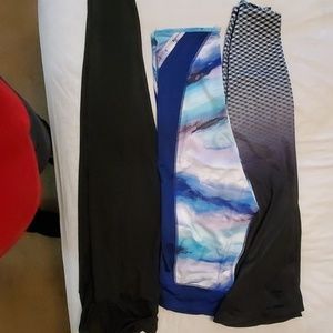 3 pair of xxl leggings, bubble lime, gap fit